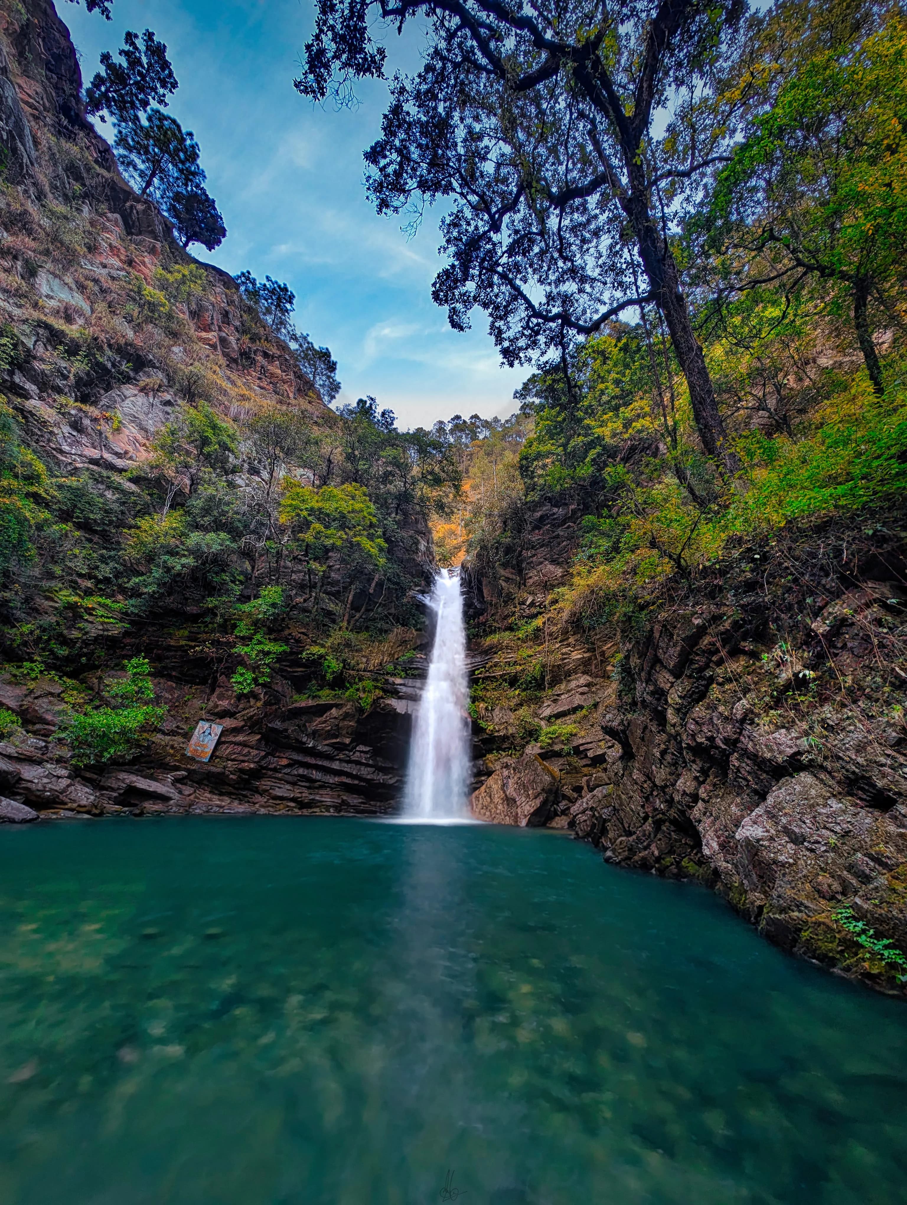 Bhalugarh Waterfall, Uttarakhand